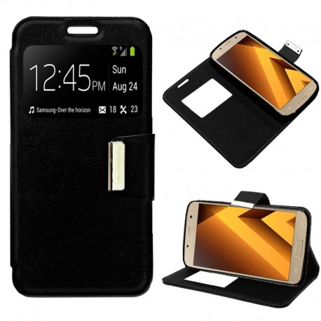 Flip Cover Samsung Galaxy A3 2017 Negro