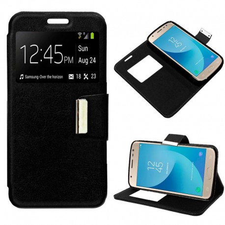 Flip Cover Samsung Galaxy J3 2017 Negro