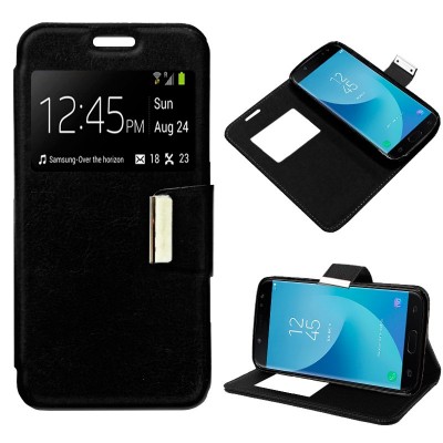 Flip Cover Samsung Galaxy J7 2017 Negro