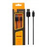 Cable de Datos Microusb 1M Negro