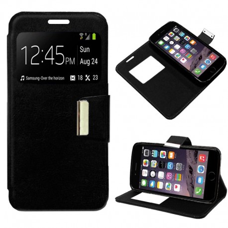 Flip Cover Apple Iphone 6 / Iphone 6s Negro