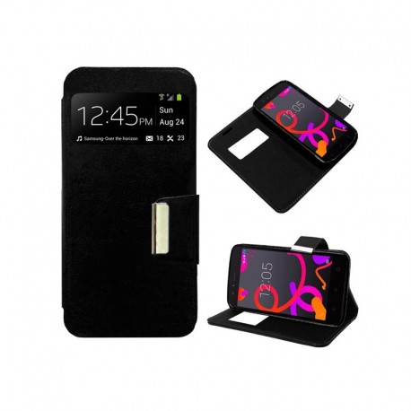 Flip Cover BQ Aquaris M5.5 Negro