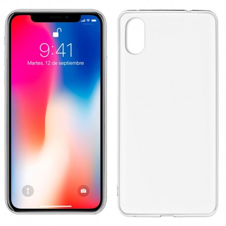 Carcasa Trasera Iphone X Transparente