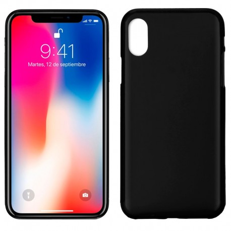 Carcasa Trasera Iphone X Negro